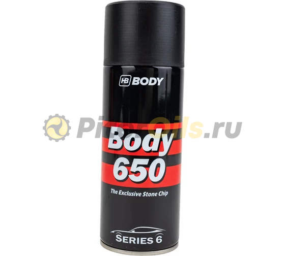 HB BODY 650 Антигравий черный (400мл) 5100200090