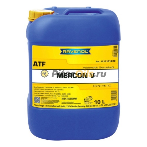 RAVENOL трансмиссионное масло ATF Mercon V (10л) 4014835732940
