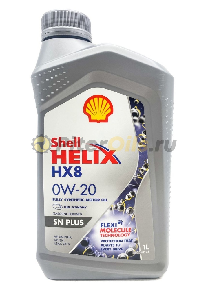 Shell Helix HX8 SN 0w20 (1 л) 550055160