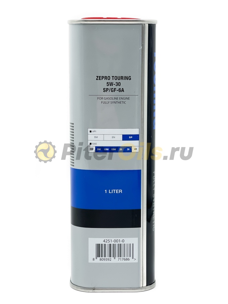 IDEMITSU Zepro Touring F-S SP/GF-6A 5W-30 (1л) 4251-001-0 (Корея)