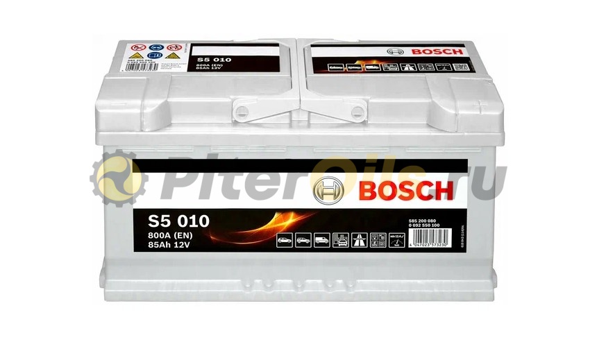 Аккумулятор BOSCH Silver Plus 85 Ah 800A 315x175x175 585 200 080 (-+)