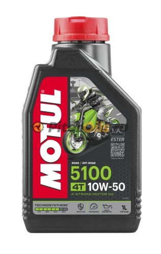 MOTUL 5100 4T SAE 10W-50 1л 104074/113188