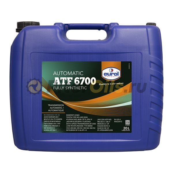 Eurol ATF 6700 (20л) E113653-20LZIL