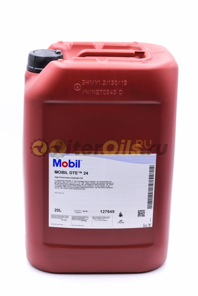 Mobil DTE 24 ULTRA  (20л) 155215/155233 Масло гидравлическое 