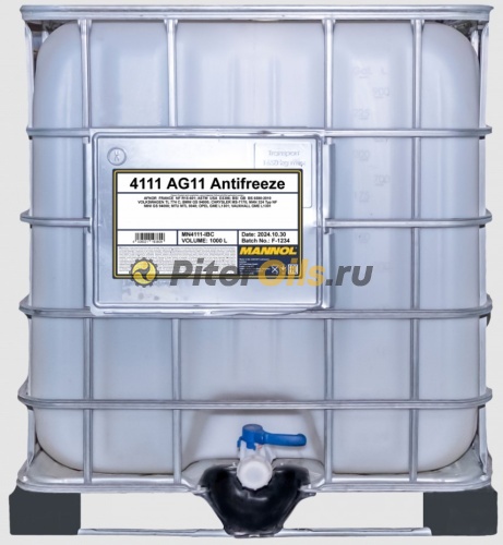Mannol Antifreeze MN AG11 Longterm (1000л) MN4111-IBC