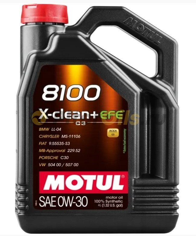 MOTUL 8100 X-clean+ EFE SAE 0W30 4л 113092