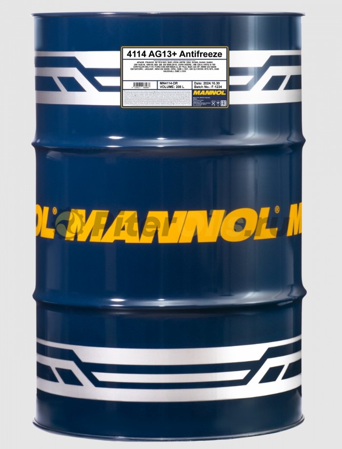 Mannol Antifreeze MN AG13+ (208л) 4114208