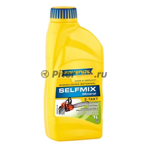 RAVENOL моторное масло для 2-Такт Selfmix 2T с дозатором (1л) 4014835780019