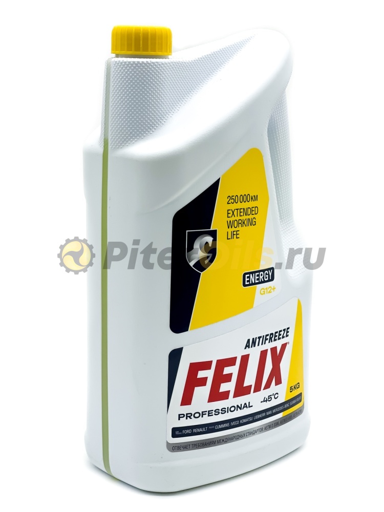 Антифриз Felix Energy желтый (5кг) 430206027