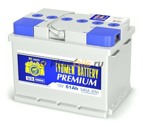 Аккумулятор Tyumen Battery PREMIUM 64Ah 620A об. пол. (- +) 242х175х190 6СТ-64LR 6486