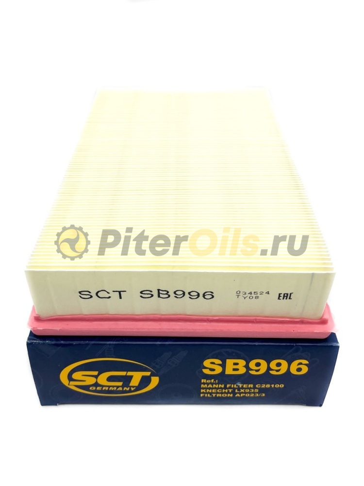 Фильтр воздушный SCT SB996 (C28100, C28145) FORD Transit 2007/ 2014 2.2TDCi задний/ полный привод