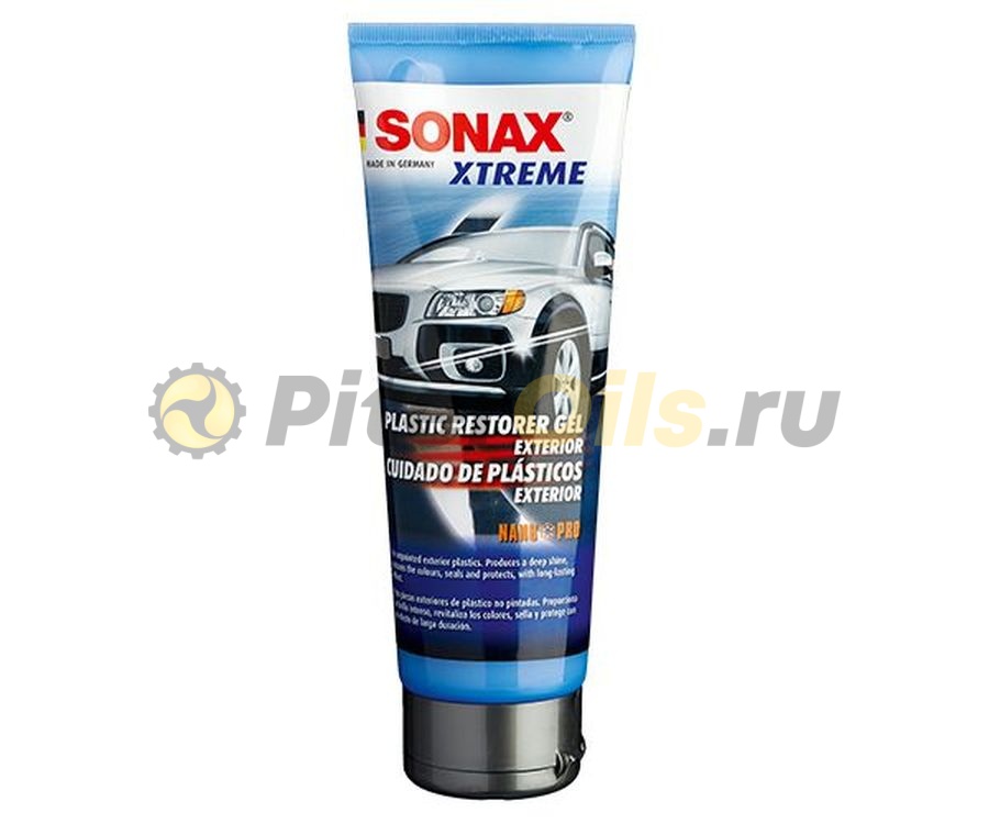 SONAX Гель для наружного пластика Xtreme Plastic Restorer NanoPro 250 мл
