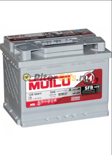 Аккумулятор MUTLU SFB 60А/ч обратный R+ 242x175x190 L2 EN 540 А