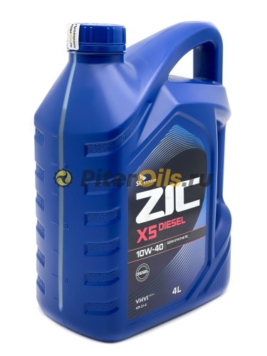 ZIC X5 Diesel 10w40 CI-4 (4л) 162660