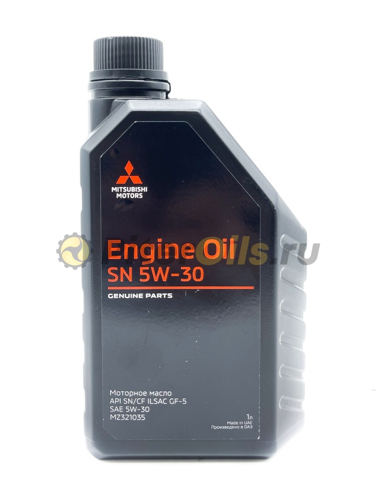 Mitsubishi 5W-30 API SN/CF 1 л MZ320756/MZ321035/MZ320363/MZ321233