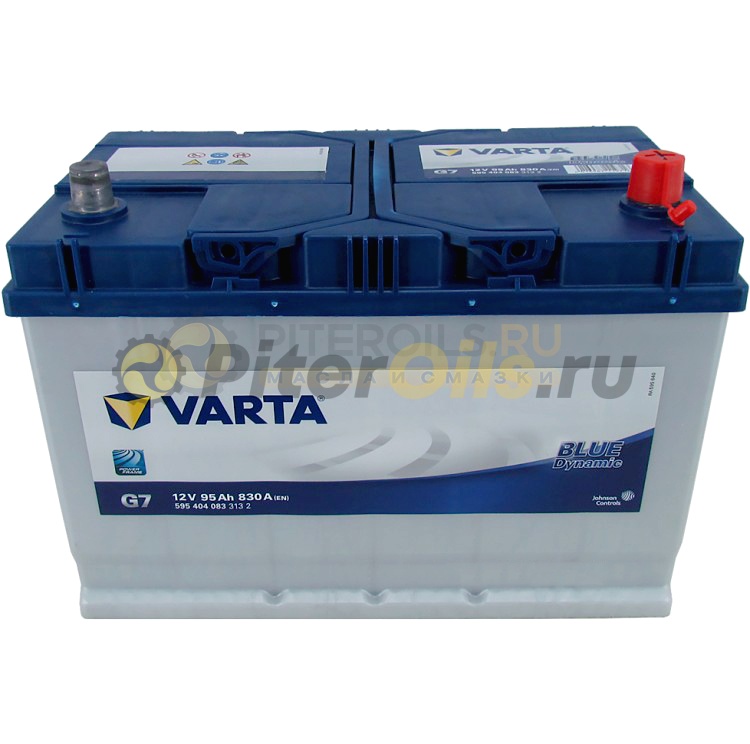 Аккумулятор VARTA Blue Dynamic 95Ah 830А 306x173x225 G7 (- +) 595 404 083
