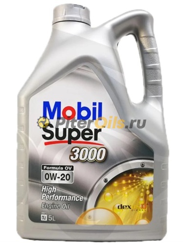 Mobil Super 3000 Formula OV 0W20 (5л) 156283