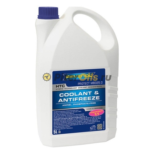 RAVENOL антифриз концентрат син. HTC CONCENTRATE PROTECT MB 325.0 (5л) 4014835755659