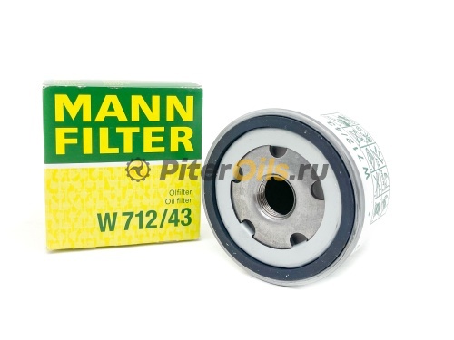 Фильтр масляный MANN W712/43