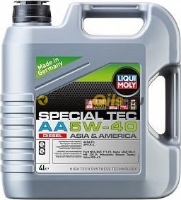 LIQUI MOLY Special Tec AA Diesel 5W-40 (4л) 21331