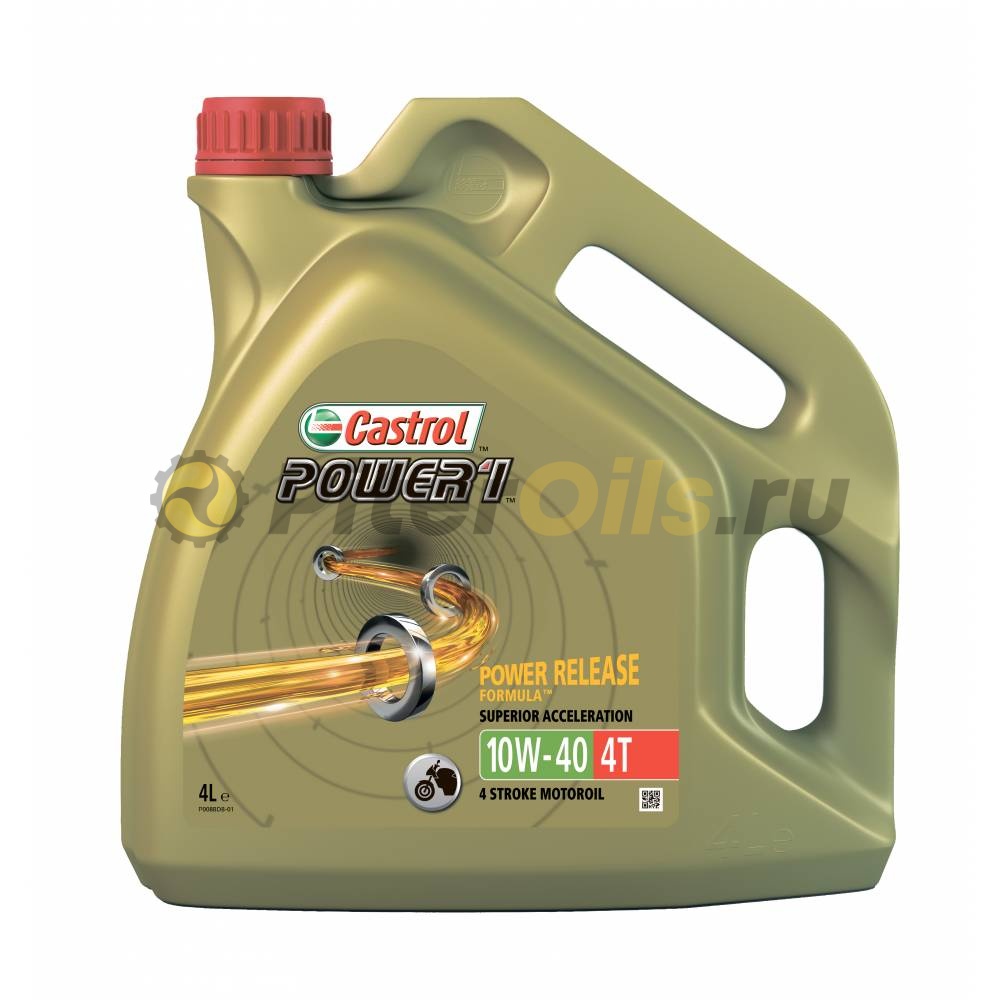 Castrol Power 1 4T 10w40 (4л) 15043F