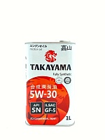 TAKAYAMA 5W30 ILSAC GF-5 SN (1л) 605042