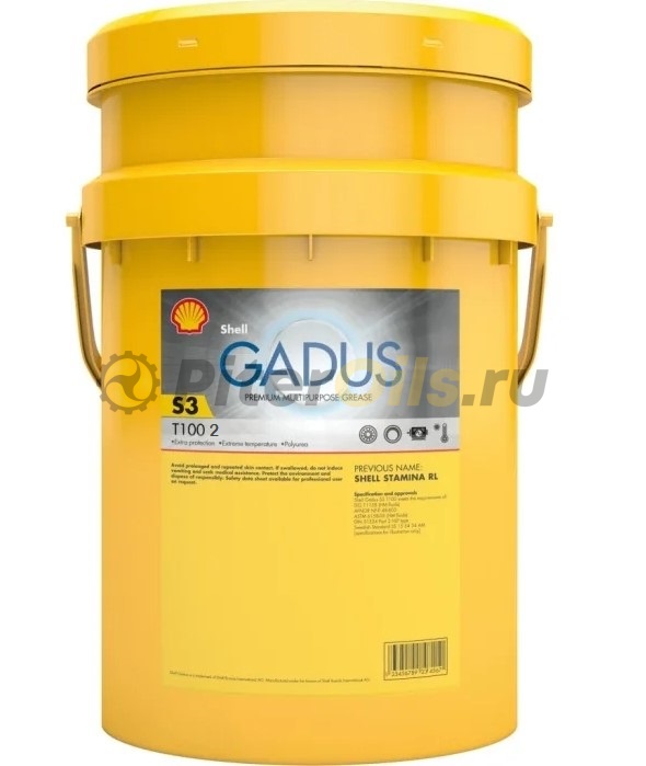 Shell Смазка Gadus S3 T100 2 18 кг 847142