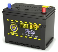 Аккумулятор Tyumen Battery ASIA 75Ah 630A (борт)  об. пол. (- +) 261x175x220