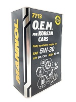 Mannol O.E.M for Korean cars 5w30 SN 4л синт. 4034/7713