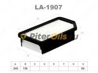 Фильтр воздушный LYNX LA1907 (AP107/7, C26014, LX 2739)