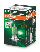Osram Лампа H7 12V 55W PX26d  ALLSEASON +30% 3000К 1 шт