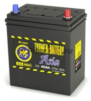 Аккумулятор Tyumen Battery ASIA 40Ah 370A  об. пол. (- +) 187х127х227