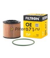 Фильтр масляный FILTRON OE671 (HU710x)