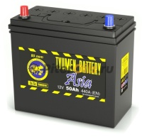Аккумулятор Tyumen Battery ASIA 50Ah 410A  пр. пол. (+ -) 238х129х227